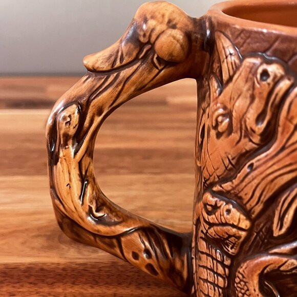 Disney Parks Animal Kingdom TREE OF LIFE 24 oz Coffee Cup Sculpted Mug 3D - Picture 3 of 8